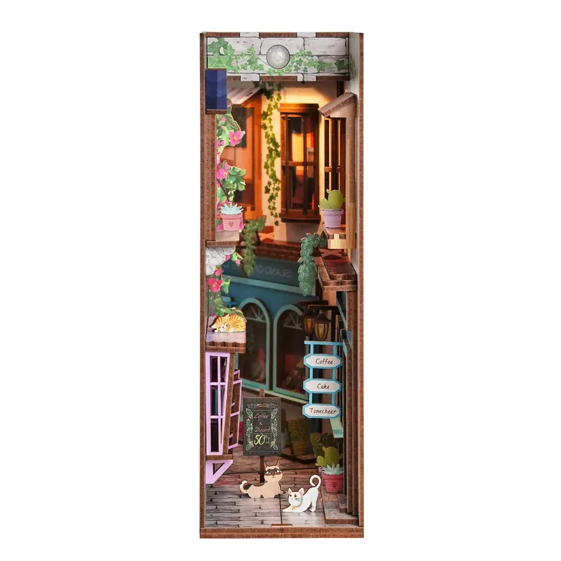 DIY Miniature House Book Nook Kit Island of Love