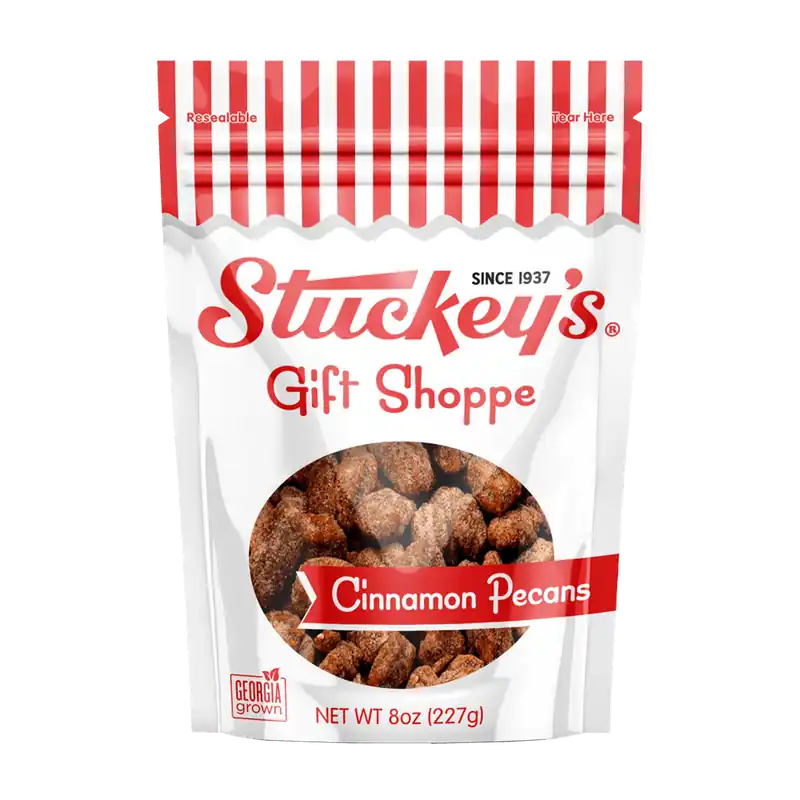 Stuckey‘s Cinnamon Pecans 8oz Gift Bag