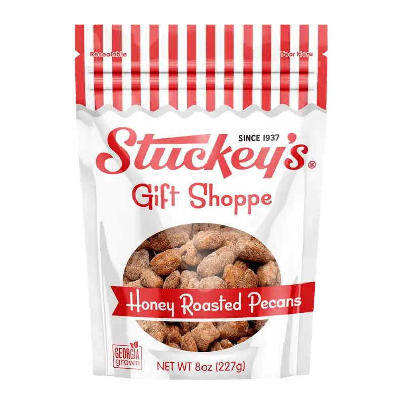 Stuckey‘s Honey Roasted Pecans 8oz Gift Bag