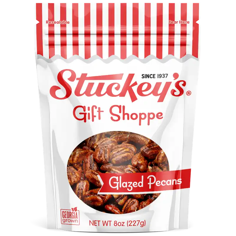Stuckey‘s Glazed Pecans 8oz Gift Bag