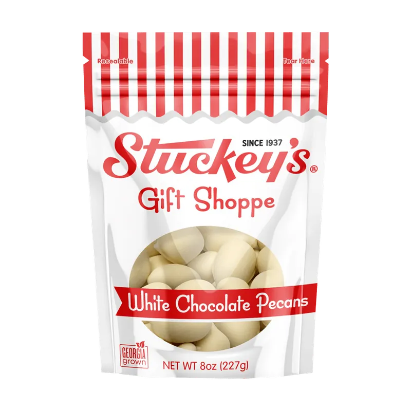 Stuckey‘s White Chocolate Pecans 8oz Gift Bag