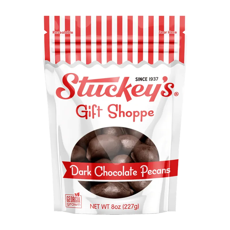 Stuckey‘s Dark Chocolate Pecans 8oz Gift Bag