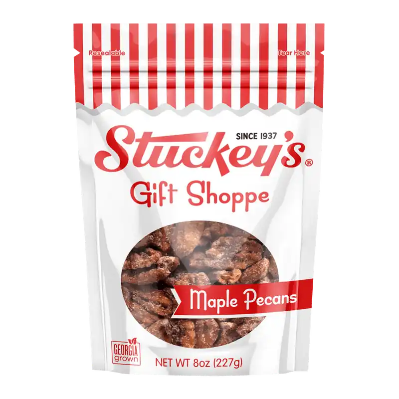 Stuckey‘s Maple Pecans 8oz Gift Bag