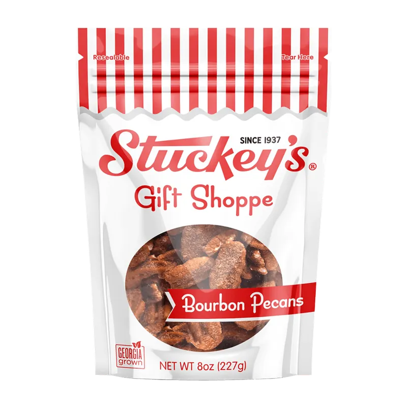 Stuckey‘s Bourbon Pecans 8oz Gift Bag