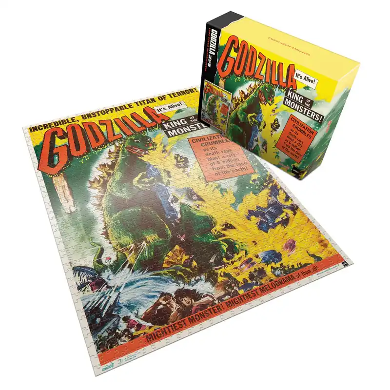 Toho Puzzle- Godzilla King of Monsters (U.S. Release One Sheet Poster)