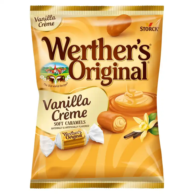Werther‘s Original Vanilla Creme Soft Caramels 4.51oz