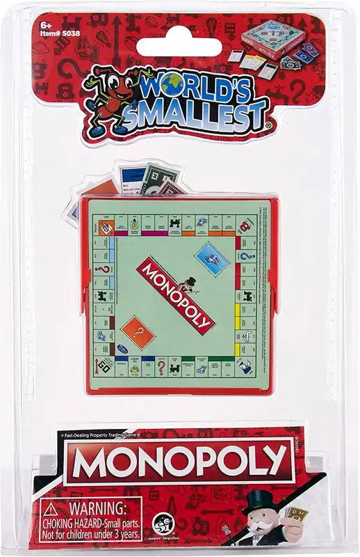 World‘s Smallest Monopoly Playset