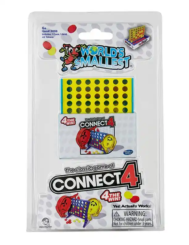 World‘s Smallest-Connect 4 Playset