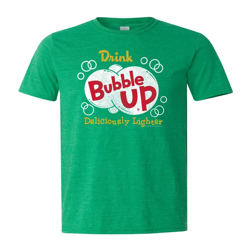 Bubble Up® Deliciously Lighter Tee Vintage Soda Unisex Graphic T-Shirt
