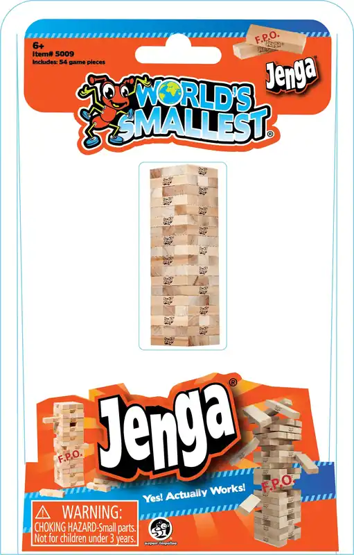 World‘s Smallest Jenga Game