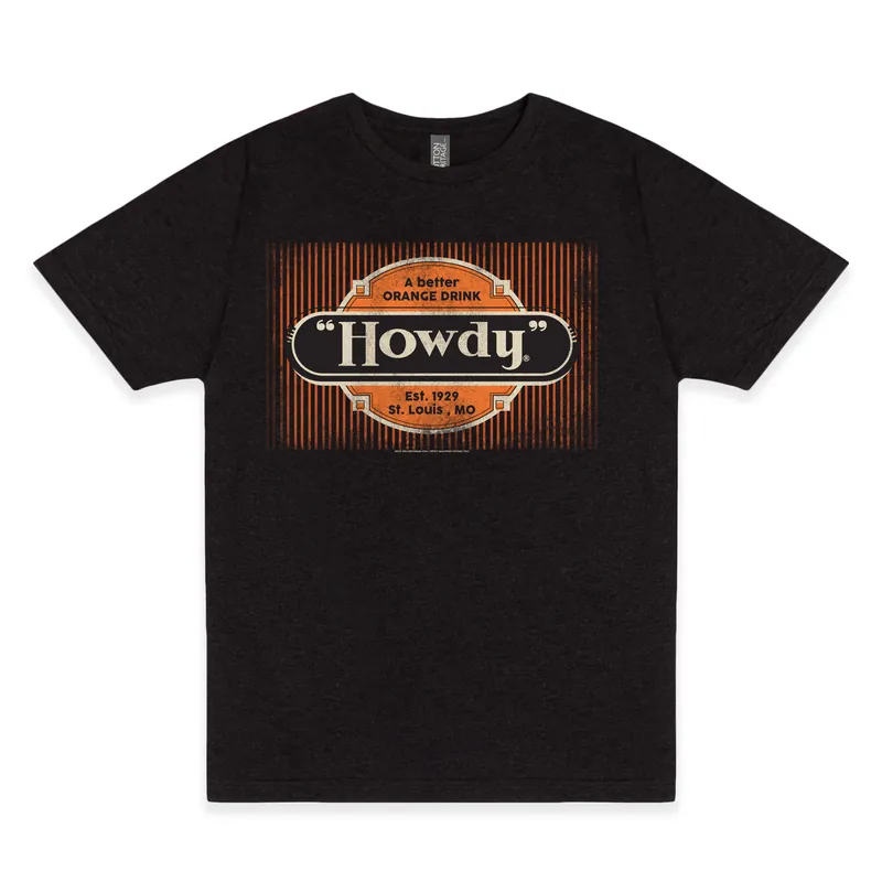 Howdy® A Better Orange Drink Tee Vintage Soda Unisex Graphic T-Shirt