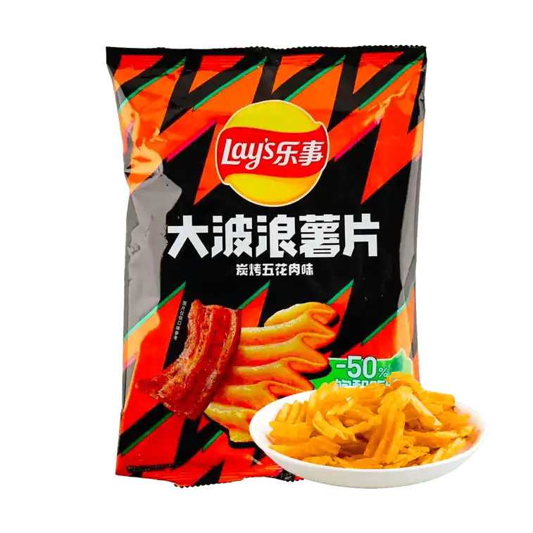 Lay‘s Potato Chips Carbon Roasted Pork Belly Flavor 70g