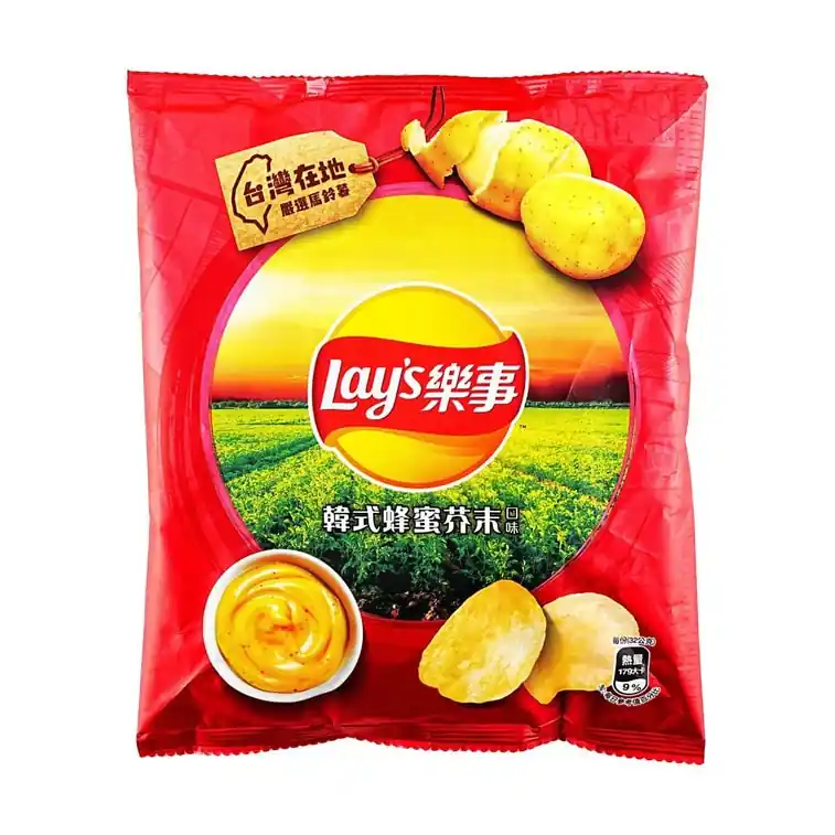 Lay‘s Taiwan Potato Chips Korean Honey Mustard Flavor 1.12oz