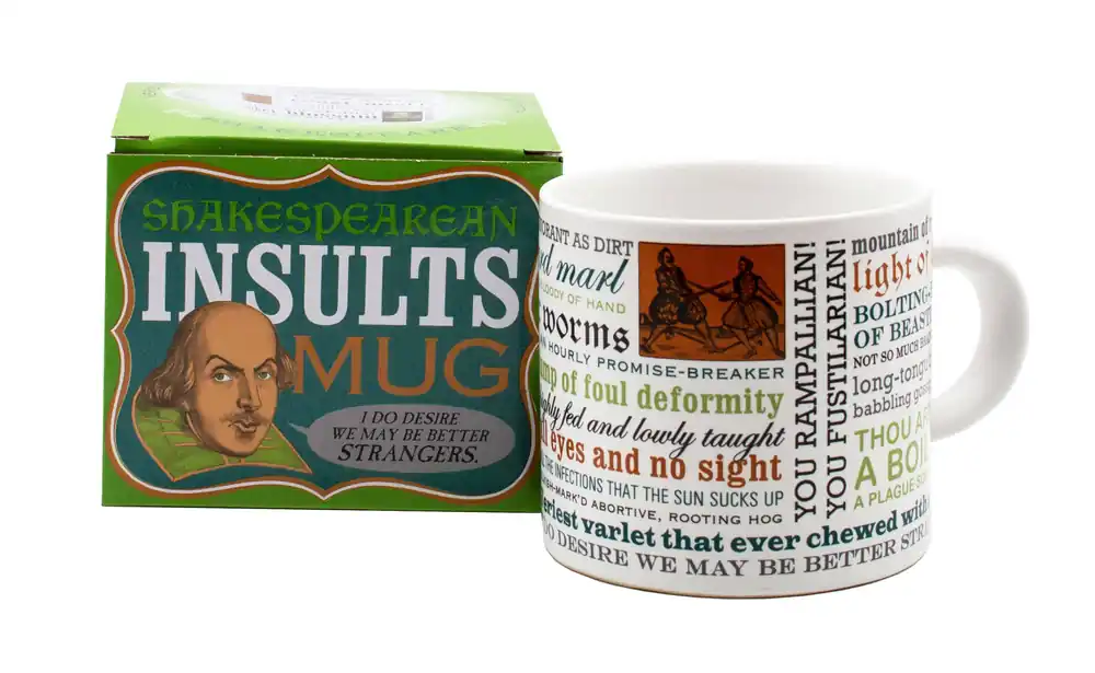 Shakespeare Insults Coffee Mug