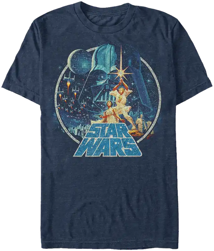 Star Wars A New Hope Poster Art T-Shirt