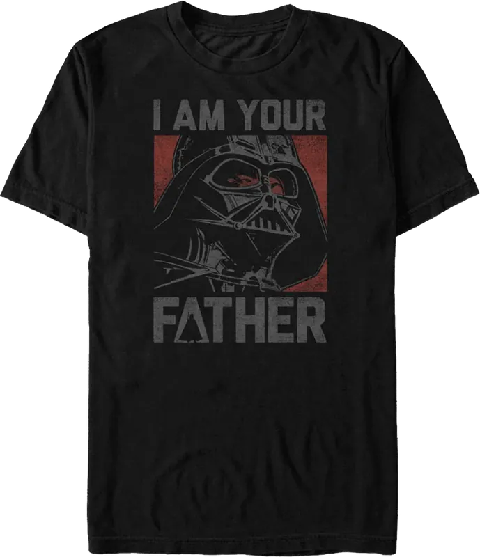 Vintage I Am Your Father Darth Vader Star Wars T-Shirt