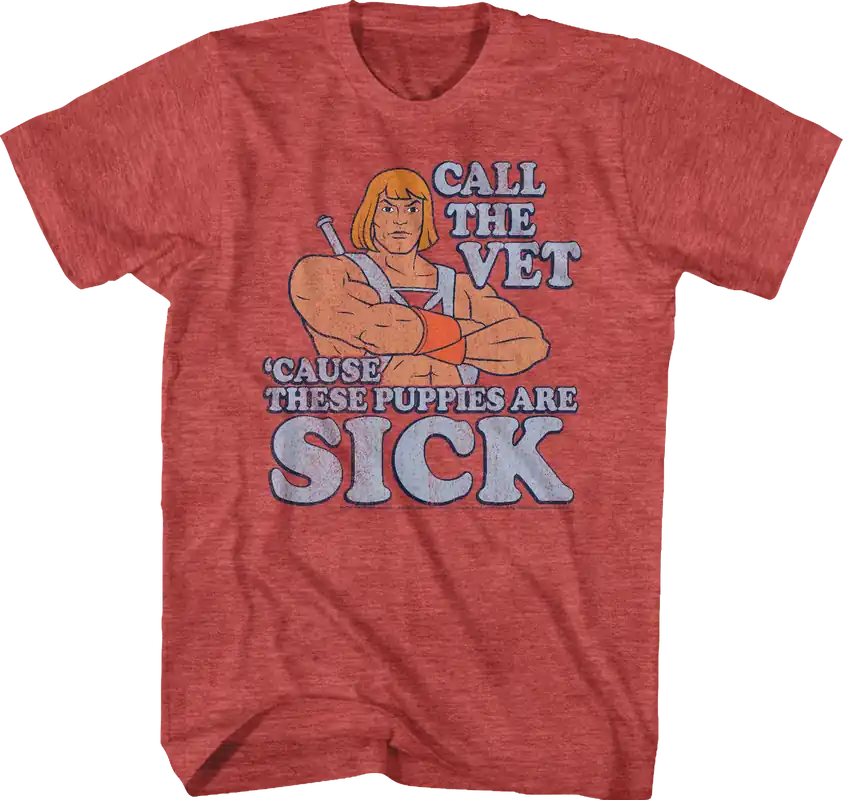 These Puppies Are Sick Masters of the Universe T-Shirt