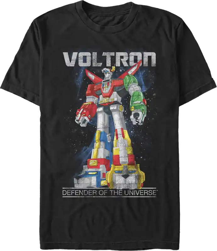 Retro Defender Voltron T-Shirt