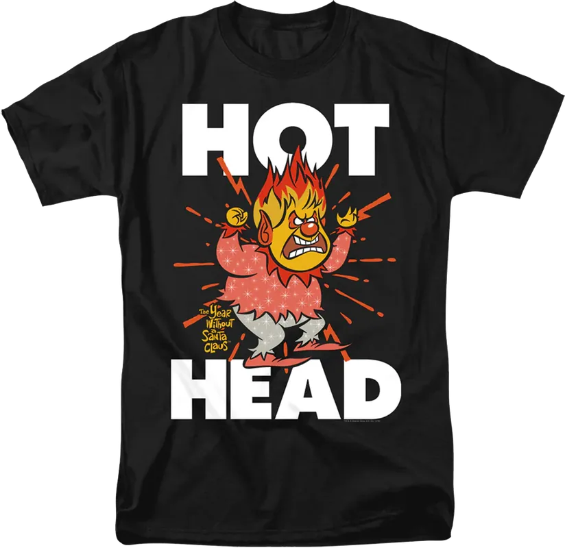 Heat Miser Hot Head The Year Without A Santa Claus T-Shirt