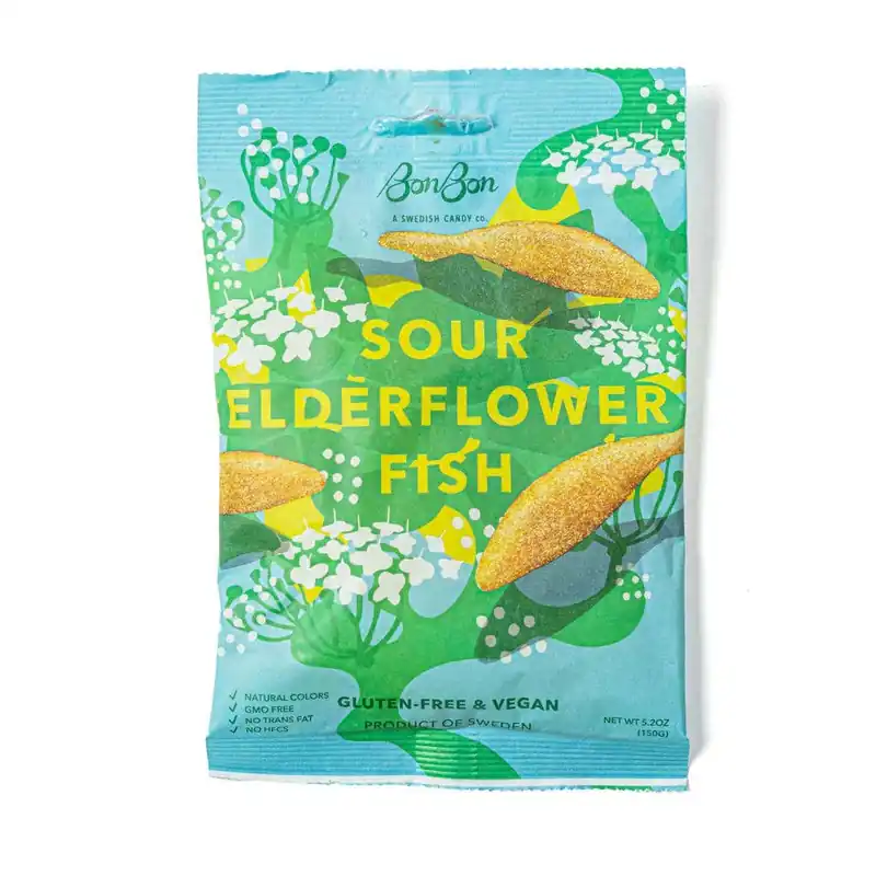 BonBon‘s Sour Elderflower Fish 150g