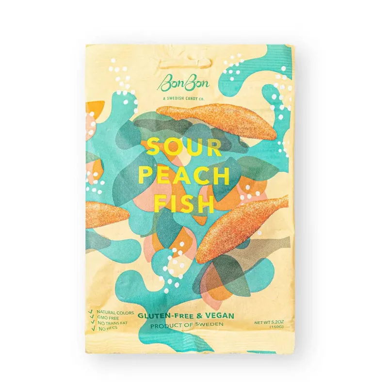 BonBon‘s Sour Peach Fish 150g