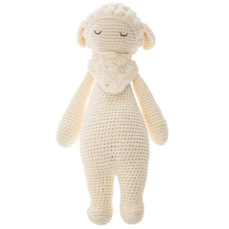 Handmade Crochet Doll Platinum Poppy the Softie