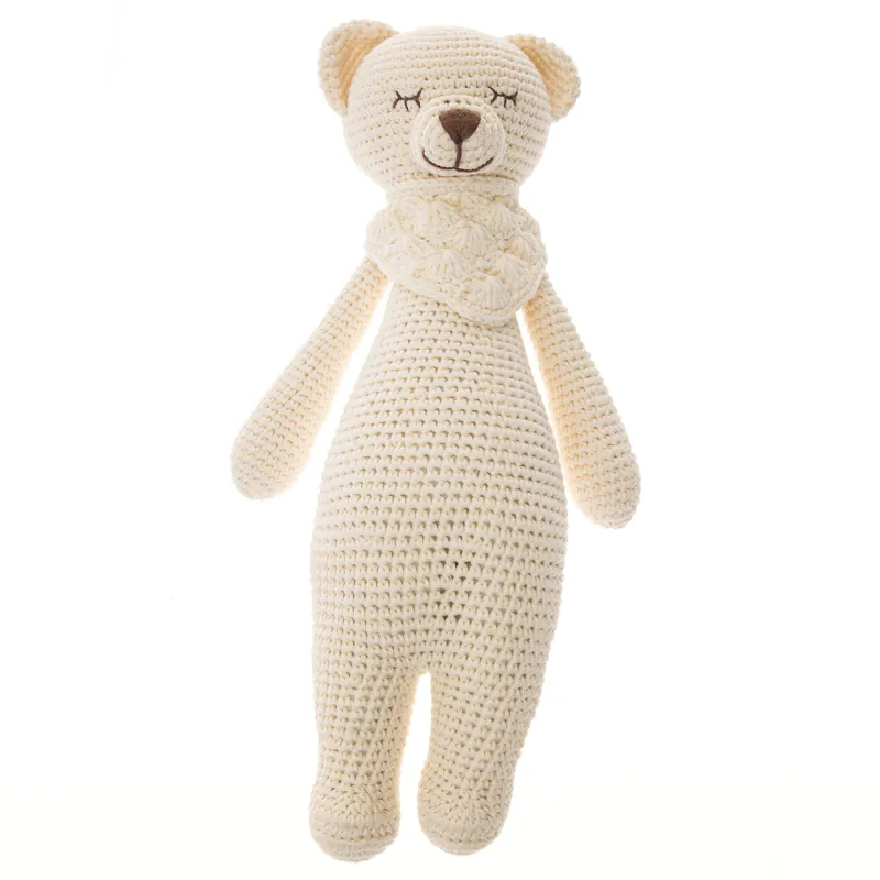 Handmade Crochet Doll Platinum Lizzie the Softie