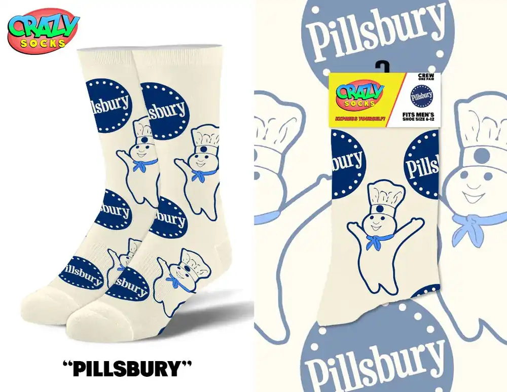 PILLSBURY CRAZY SOCKS