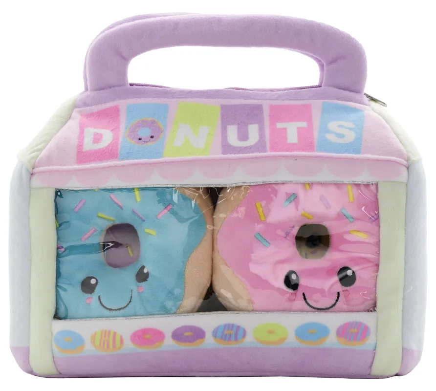 Box Of Donuts Fleece Plush