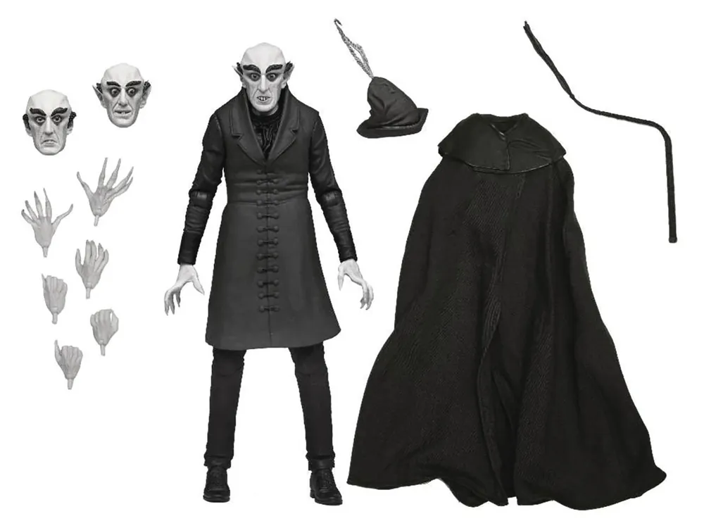 Ultimate Nosferatu- 7in Scale Action Figure (Black and White)