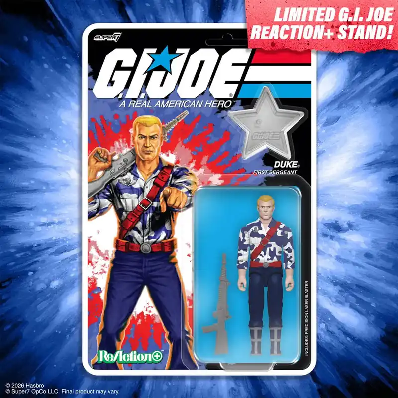 G.I. Joe ReAction+ Figures Wave 8- Duke (America‘s 250th Anniversary)