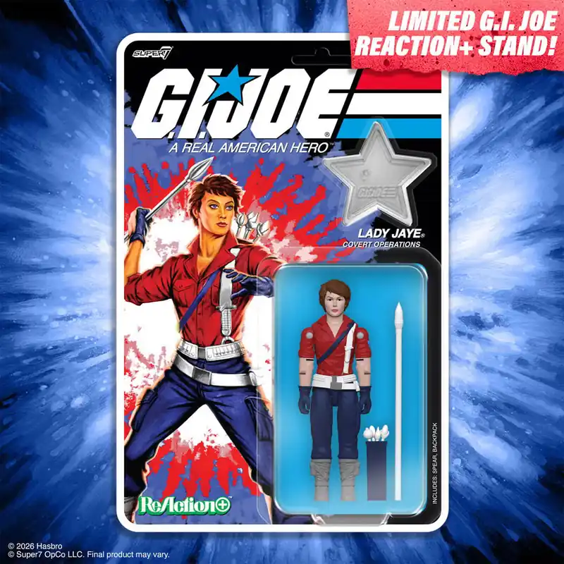 G.I. Joe ReAction+ Figures Wave 8- Lady Jaye (America‘s 250th Anniversary)