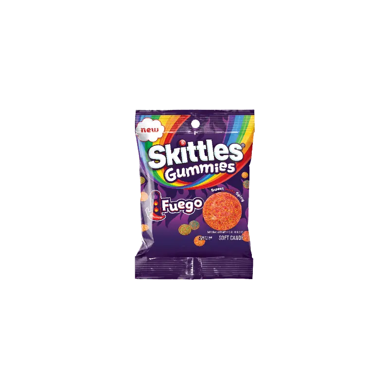 Skittles Gummies Fuego- 5.8oz Bag