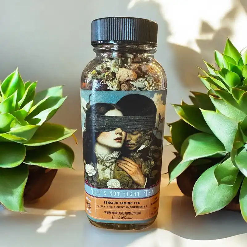 Let‘s Not Fight Couple Herbal Tea Blend Adaptogen Calm