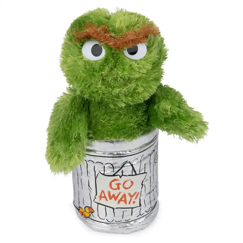 Sesame Street Plush Oscar the Grouch 10in
