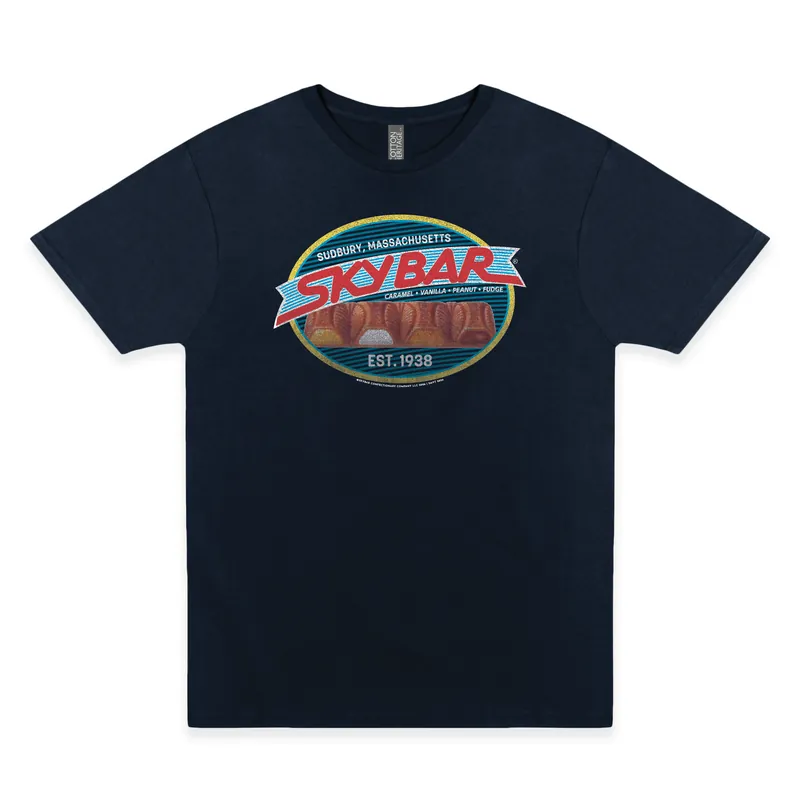 SkyBar® Flavors Caramel • Vanilla • Peanut • Fudge Tee