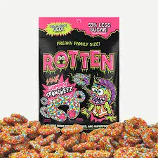 Rotten Original Cruncheez Freaky Family Size 5.3oz GF, Prebiotics, Low Sugar