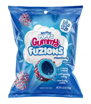 Stuffed Puffs Gummy Fuzions Mixed Berry 4.23oz
