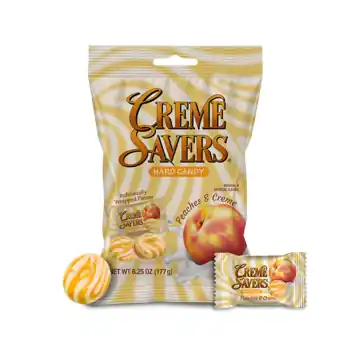 Creme Savers Peaches & Creme - 6.25oz Bag
