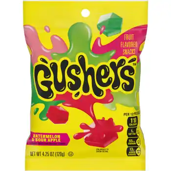 Gushers Watermelon Sour Apple 4.25oz