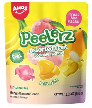 Amos Gummy Peelerz Variety Treat Bag 12.35oz