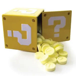 Question Mark Coin Candies