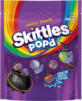 Skittles Pop‘d Creepy Crunch Stand Up Pouch 5.5oz