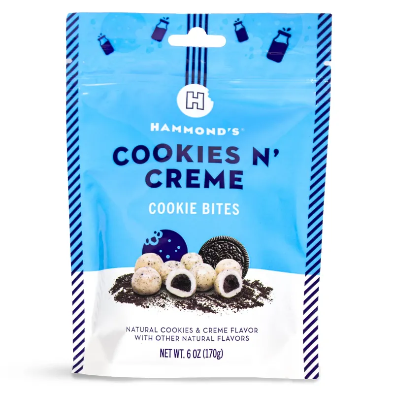 Cookie Bites - Cookies N‘ Creme - 6 oz Resealable Bag