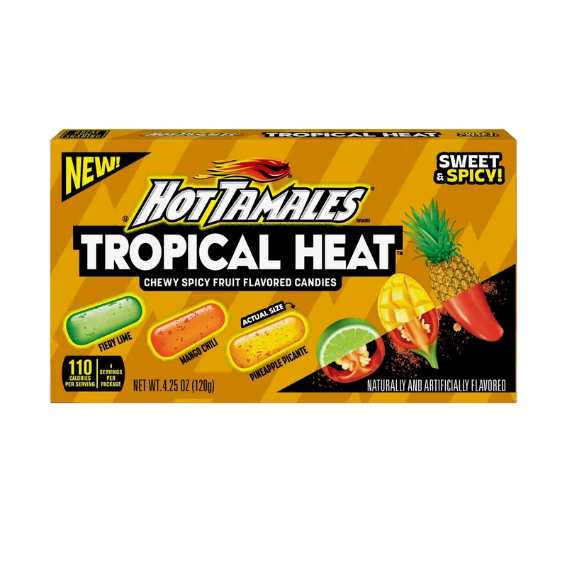 Hot Tamales Tropical Heat- 4.25oz
