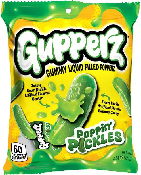 Gupperz Poppin‘ Pickles- 2.54oz