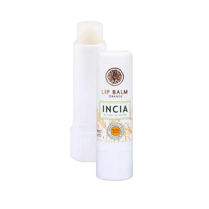Incia Orange 100% Natural Lip Balm 6g (0.21 oz)
