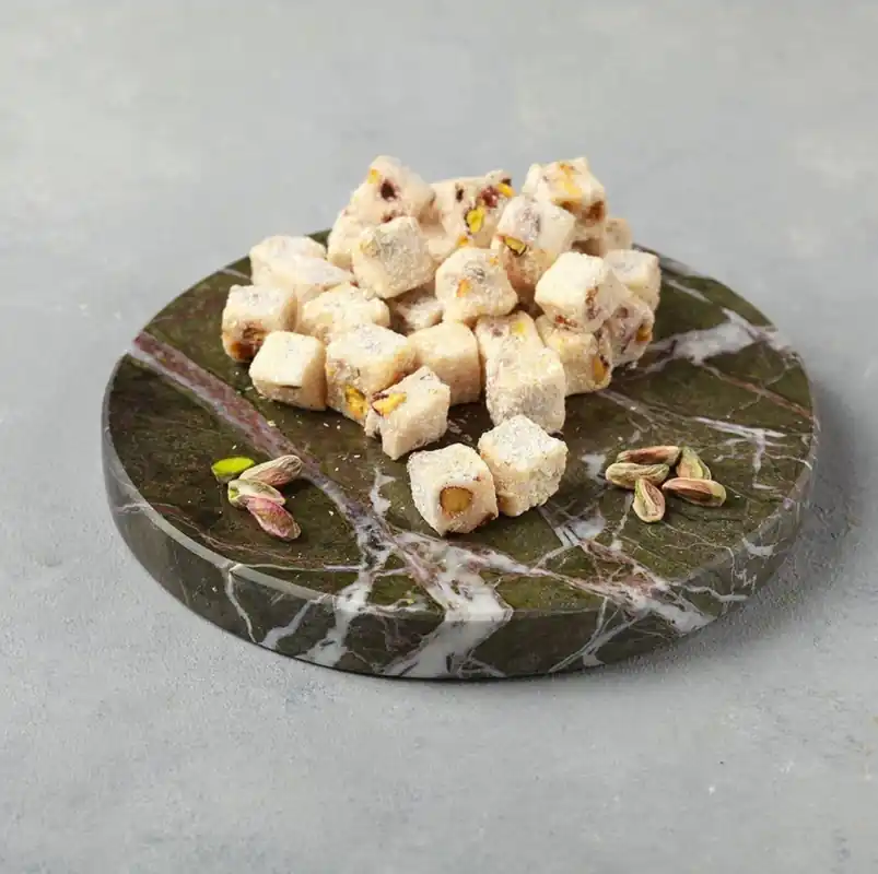 Çelebioğulları Gold Double Roasted Turkish Delight With Pistachios