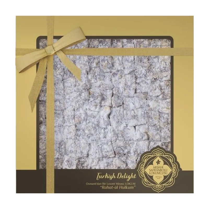 Meşhur Safranbolu Lokumcusu Double Roasted Turkish Delight 550g (19.40 oz)