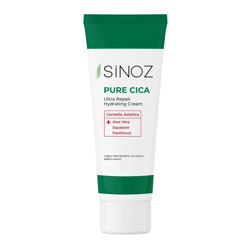 Sinoz Pure Cica Ultra Repair Cream Redness Soothing & Deep Hydration 50ml (1.69 fl oz)
